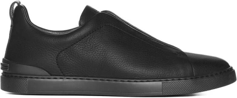 Ermenegildo Zegna Casual Sneakers voor Mannen Black Heren