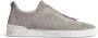 Ermenegildo Zegna Grijze lage top sneaker Triple Stitch™ Gray Heren - Thumbnail 1