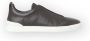 Ermenegildo Zegna Lage Top Sneaker Brown Heren - Thumbnail 1