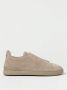 Ermenegildo Zegna Zwarte Triple Stitch Low-Top Sneakers Grijs Heren - Thumbnail 5