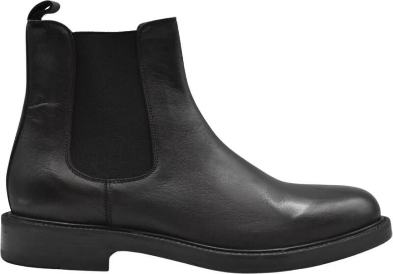 Ernesto Dolani Donkerbruine Veterschoenen Elegante Stijl Black Heren