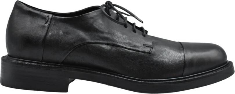 Ernesto Dolani Klassieke zwarte veterschoenen Black Heren