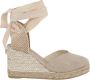 Espadrilles Beige Sandalen Beige Dames - Thumbnail 1