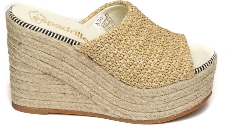 Espadrilles Beige Sandalen voor Zomer Outfits Beige Dames