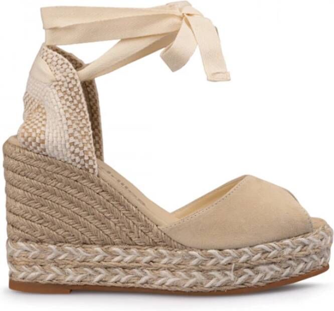 Espadrilles Beige Sandalen voor Zomer Outfits Beige Dames