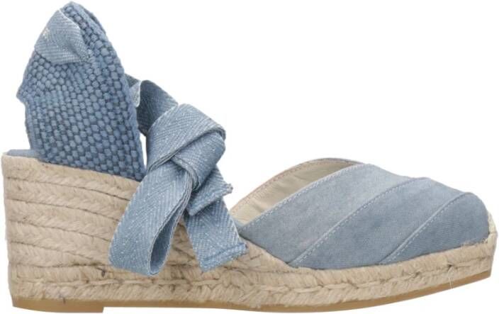 Espadrilles Wedges Blue Dames