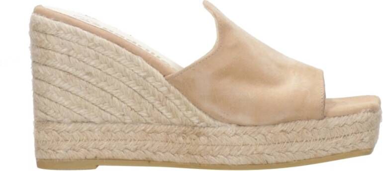 Espadrilles Wedges Brown Dames