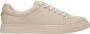 Estro Beige Leren Lage Sneakers voor Dames Beige Dames - Thumbnail 1