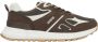 Estro Bruine Sneakers voor vrouwen gemaakt van textiel en eco-leer ES8 Er00115857 Brown Dames - Thumbnail 1