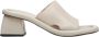 Estro Dames Beige Blokhak Muiltjes Er00112874 Beige Dames - Thumbnail 1