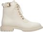 Estro Dames Beige Enkellaarzen gemaakt van Echt Leer Er00110192 Beige Dames - Thumbnail 1