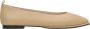 Estro Dames Beige Leren Ballet Flats Er00115273 Beige Dames - Thumbnail 1