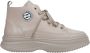 Estro Dames Beige Leren High-Top Sneakers Er00113468 Beige Dames - Thumbnail 1