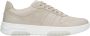 Estro Dames Beige Sneakers gemaakt van Italiaans Echt Leer Er00114763 Beige Dames - Thumbnail 1