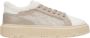 Estro Dames Bont Gevoerde Beige Winter Sneakers gemaakt van Echt Leer Beige Dames - Thumbnail 1