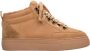 Estro Dames Bruine High-Top Sneakers gemaakt van Echt Nubuck Er00112247 Brown Dames - Thumbnail 1