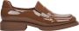 Estro Dames Bruine Lakleren Loafers Er00113573 Brown Dames - Thumbnail 1