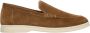 Estro Dames Bruine Suède Loafers Er00112639 Brown Dames - Thumbnail 1