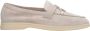 Estro Dames Lichtbeige Kwast Loafers gemaakt van Velours Er00113562 Beige Dames - Thumbnail 1