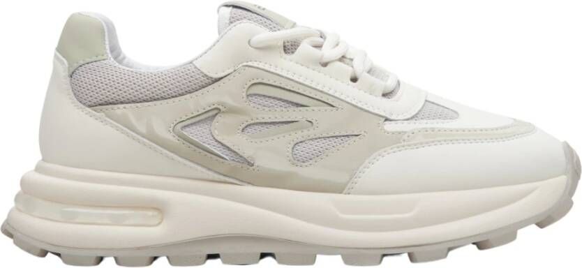 Estro Dames Lichtbeige Sneakers gemaakt van Gemengde Materialen ES8 Er00114672 Beige Dames