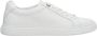 Estro Dames Witte Lage Sneakers gemaakt van Echt Leer Er00111149 White Dames - Thumbnail 1