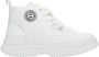 Estro Dames Witte Leren High-Top Sneakers Er00113461 White Dames - Thumbnail 1