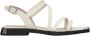 Estro Dames Witte Leren Strappy Sandalen Er00112698 White Dames - Thumbnail 1