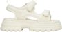 Estro Dames Witte Sportieve Sandalen met Dikke Zool ES8 Er00115497 White Dames - Thumbnail 1