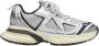 Estro Dames Zilveren & Zwarte Sneakers met een Flexibele Platform ES 8 Er00114598 Gray Dames - Thumbnail 1