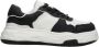 Estro Dames Zwart & Wit Laag-Top Sneakers gemaakt van Echt Leer Er00113581 Black Dames - Thumbnail 1