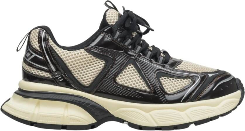 Estro Dames Zwarte & Beige Sneakers met een Flexibele Platform ES 8 Er00114597 Black Dames