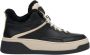 Estro Dames Zwarte & Beige Winter Sneakers met Bontvoering Er00112030 Black Dames - Thumbnail 1