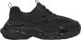 Estro Dames Zwarte Lage Chunky Platform Sneakers ES8 Er00112586 Black Dames - Thumbnail 1