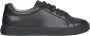 Estro Dames Zwarte Lage Sneakers gemaakt van Premium Italiaans Echt Leer Er00115552 Black Dames - Thumbnail 1