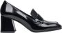 Estro Dames Zwarte Lakleren Blokhak Pumps Er00113582 Black Dames - Thumbnail 1