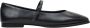 Estro Dames Zwarte Leren Ballet Flats met Gesp Er00114684 Black Dames - Thumbnail 1