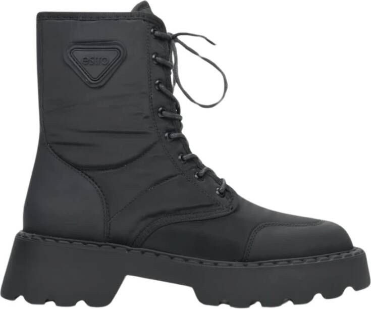 Estro Dames Zwarte Veterschoenen Er00111935 Black Dames