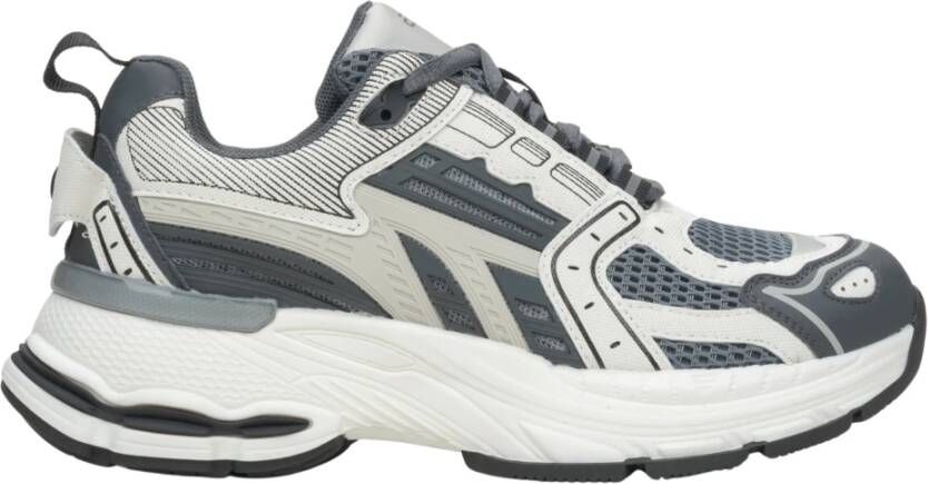 Estro Grijze Sneakers voor Dames Gemaakt van Gemengde Materialen met Ademend Mesh ES8 Er00115738 Gray Dames