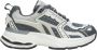 Estro Grijze Sneakers voor Dames Gemaakt van Gemengde Materialen met Ademend Mesh ES8 Er00115738 Gray Dames - Thumbnail 1