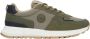 Estro Groene sneakers voor dames gemaakt van zachte textiel en eco-leer ES8 Er00115855 Green Dames - Thumbnail 1