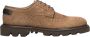 Estro Heren Lichtbruine Suède Veterschoenen Brogues Er00113800 Brown Heren - Thumbnail 1