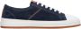 Estro Heren Marineblauwe Lage Sneakers gemaakt van Echt Italiaans Velours Er00114674 Blue Heren - Thumbnail 1