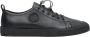 Estro Heren Zwarte Lage Sneakers gemaakt van Echt Leer Er00112392 Black Heren - Thumbnail 1