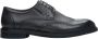 Estro Heren Zwarte Leren Brogues met Decoratieve Perforatie Er00114370 Black Heren - Thumbnail 1