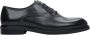 Estro Heren Zwarte Leren Oxford Schoenen Er00114371 Black Heren - Thumbnail 1