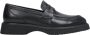 Estro Heren Zwarte Penny Loafers gemaakt van Echt Leer Er00113936 Black Heren - Thumbnail 1