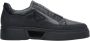 Estro Heren Zwarte Slip-On Sneakers gemaakt van Echt Leer Er00113805 Black Heren - Thumbnail 1