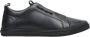 Estro Heren Zwarte Sneakers gemaakt van Echt Leer Er00112391 Black Heren - Thumbnail 1