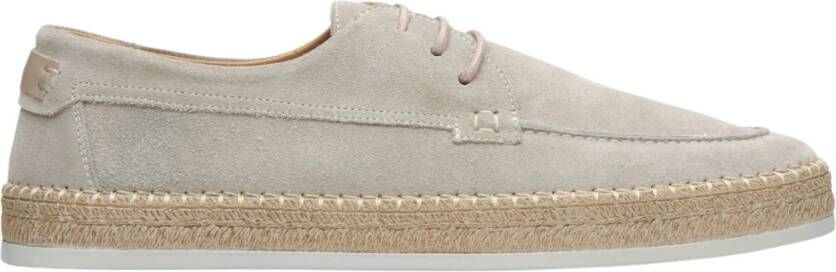 Estro Luxe Beige Veterschoenen Beige Heren