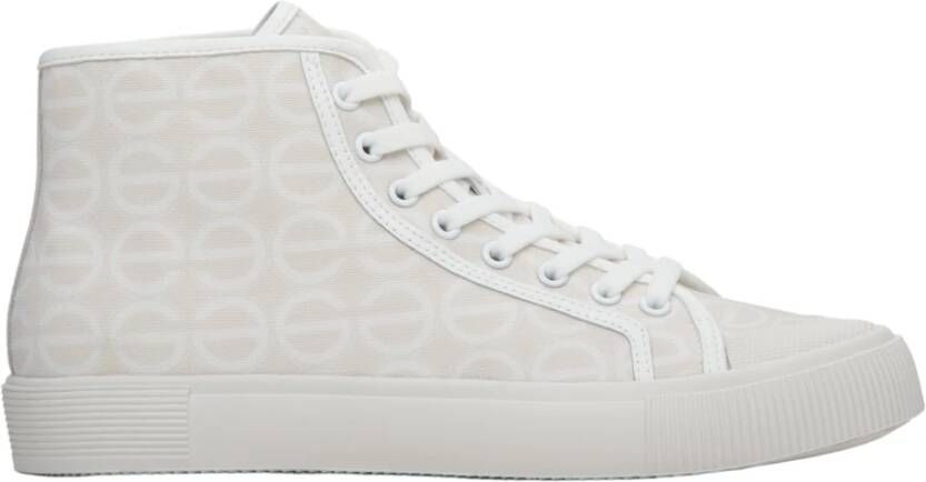 Estro Wit & Beige High-Top Dames Sneakers Er00113212 Multicolor Dames